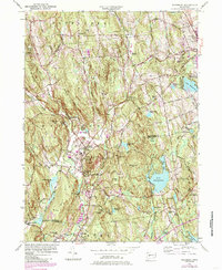 Download a high-resolution, GPS-compatible USGS topo map for Woodbury, CT (1985 edition)