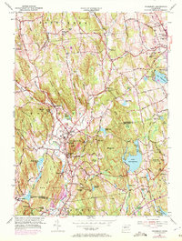 Download a high-resolution, GPS-compatible USGS topo map for Woodbury, CT (1972 edition)