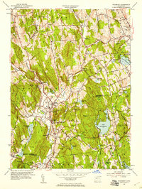 preview thumbnail of historical topo map of Litchfield County, CT in 1955