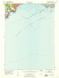 Download a high-resolution, GPS-compatible USGS topo map for Woodmont, CT (1959 edition)