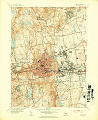 Download a high-resolution, GPS-compatible USGS topo map for Bristol, CT (1954 edition)