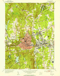 Download a high-resolution, GPS-compatible USGS topo map for Bristol, CT (1954 edition)