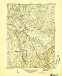 preview thumbnail of historical topo map of New London County, CT in 1945