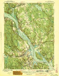 1944 Map of Deep River