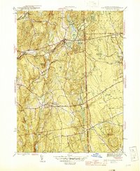 Download a high-resolution, GPS-compatible USGS topo map for East Killingly, CT (1945 edition)