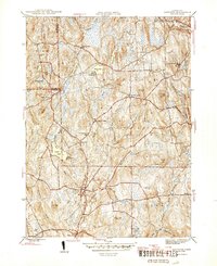 Download a high-resolution, GPS-compatible USGS topo map for Eastford, CT (1945 edition)