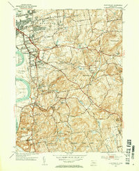 Download a high-resolution, GPS-compatible USGS topo map for Glastonbury, CT (1954 edition)
