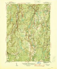 preview thumbnail of historical topo map of Windham County, CT in 1944