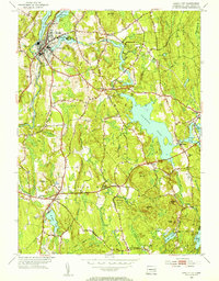 Download a high-resolution, GPS-compatible USGS topo map for Jewett City, CT (1955 edition)