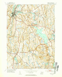 Download a high-resolution, GPS-compatible USGS topo map for Jewett City, CT (1955 edition)