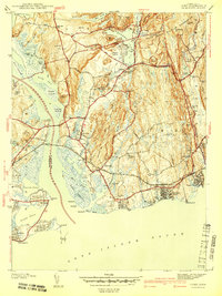Download a high-resolution, GPS-compatible USGS topo map for Lyme, CT (1941 edition)