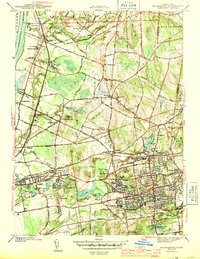 Download a high-resolution, GPS-compatible USGS topo map for Manchester, CT (1944 edition)