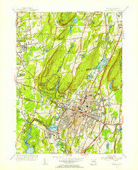 Download a high-resolution, GPS-compatible USGS topo map for Meriden, CT (1956 edition)
