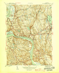 Download a high-resolution, GPS-compatible USGS topo map for Middle Haddam, CT (1945 edition)
