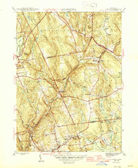 1946 Map of Moodus, CT