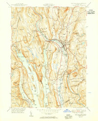 preview thumbnail of historical topo map of Litchfield County, CT in 1951