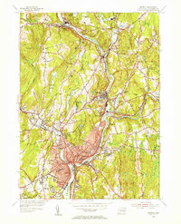 Download a high-resolution, GPS-compatible USGS topo map for Norwich, CT (1955 edition)