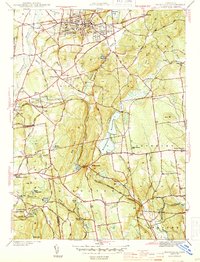 Download a high-resolution, GPS-compatible USGS topo map for Rockville, CT (1944 edition)
