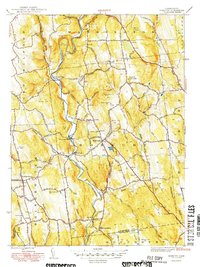 preview thumbnail of historical topo map of Litchfield County, CT in 1949