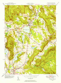 preview thumbnail of historical topo map of Litchfield County, CT in 1948