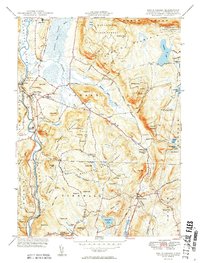 Download a high-resolution, GPS-compatible USGS topo map for South Canaan, CT (1950 edition)