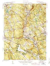 Download a high-resolution, GPS-compatible USGS topo map for South Coventry, CT (1944 edition)