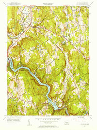 Download a high-resolution, GPS-compatible USGS topo map for Southbury, CT (1956 edition)