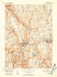 Download a high-resolution, GPS-compatible USGS topo map for Thomaston, CT (1951 edition)