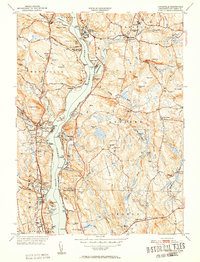 Download a high-resolution, GPS-compatible USGS topo map for Uncasville, CT (1952 edition)