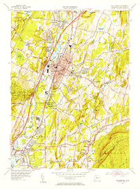 Download a high-resolution, GPS-compatible USGS topo map for Wallingford, CT (1956 edition)