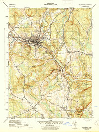 Download a high-resolution, GPS-compatible USGS topo map for Willimantic, CT (1945 edition)