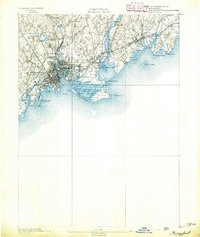 1891 Map of Bridgeport