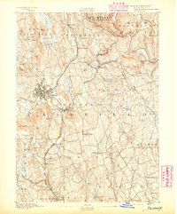 1892 Map of Danbury