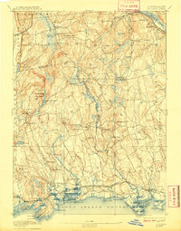 Download a high-resolution, GPS-compatible USGS topo map for Guilford, CT (1909 edition)