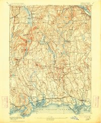 Download a high-resolution, GPS-compatible USGS topo map for Guilford, CT (1913 edition)