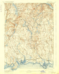 Download a high-resolution, GPS-compatible USGS topo map for Guilford, CT (1928 edition)