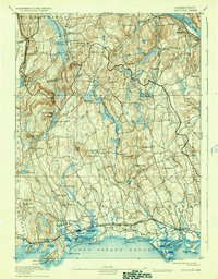Download a high-resolution, GPS-compatible USGS topo map for Guilford, CT (1936 edition)