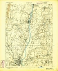 1892 Map of Hartford