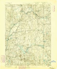 1893 Map of Moosup