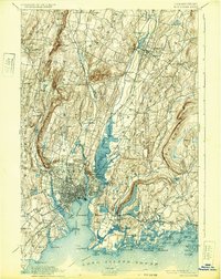 Download a high-resolution, GPS-compatible USGS topo map for New Haven, CT (1932 edition)