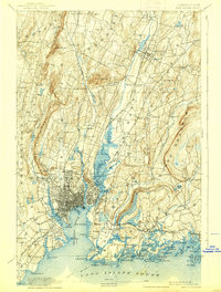 Download a high-resolution, GPS-compatible USGS topo map for New Haven, CT (1938 edition)