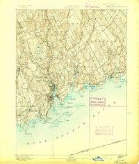 1893 Map of Norwalk