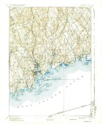 Download a high-resolution, GPS-compatible USGS topo map for Norwalk, CT (1937 edition)