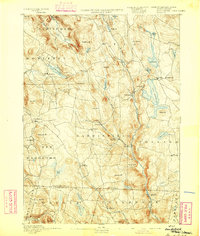 Download a high-resolution, GPS-compatible USGS topo map for Sandisfield, CT (1893 edition)
