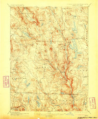 preview thumbnail of historical topo map of Litchfield County, CT in 1897