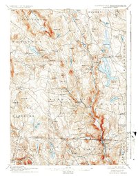 Download a high-resolution, GPS-compatible USGS topo map for Sandisfield, CT (1937 edition)