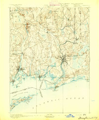 1893 Map of Stonington