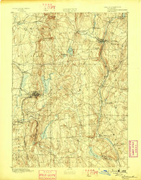 Download a high-resolution, GPS-compatible USGS topo map for Tolland, CT (1898 edition)