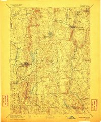 Download a high-resolution, GPS-compatible USGS topo map for Tolland, CT (1911 edition)