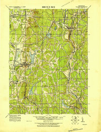 preview thumbnail of historical topo map of Tolland County, CT in 1921